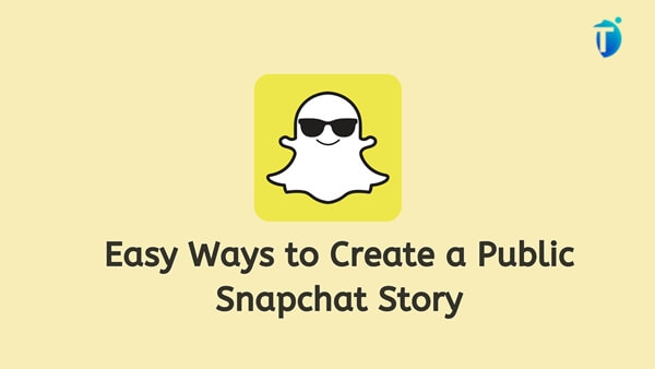 create a public snapchat story