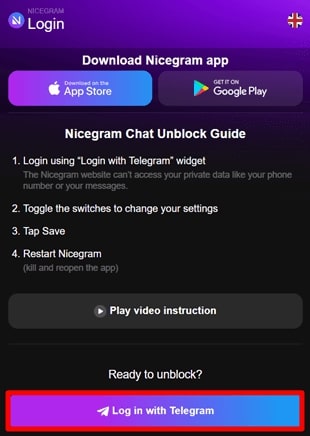 open nicegram website